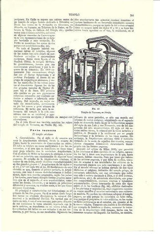 LAMINA ESPASA 40189: Templo de Ternasso en Pisidia
