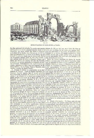 LAMINA ESPASA 40187: Ruinas del Templo del Sol en Palmira, Siria