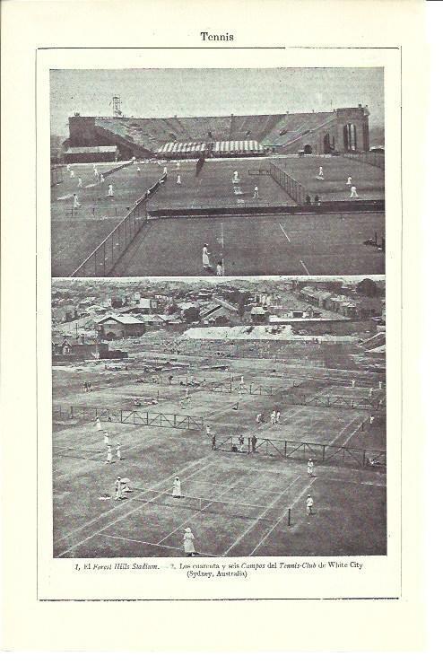 LAMINA ESPASA 40216: Tennis Club de White City