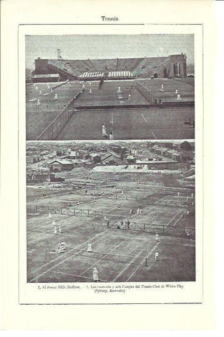 LAMINA ESPASA 40216: Tennis Club de White City