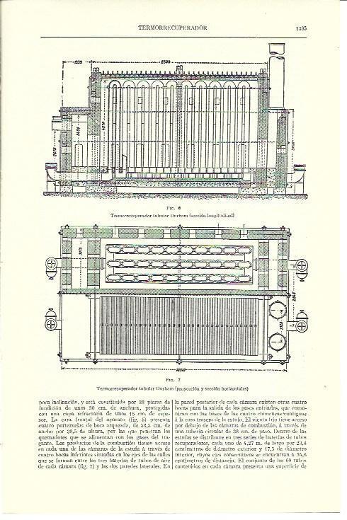 LAMINA ESPASA 40241: Termorecuperador tubular Durham