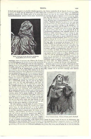 LAMINA ESPASA 40235: Santa Teresa en extasis, por Bernini