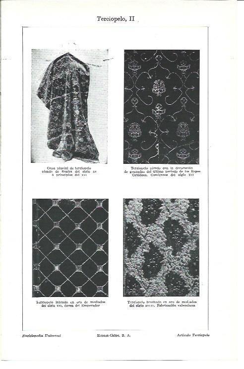 LAMINA ESPASA 40233: Terciopelo