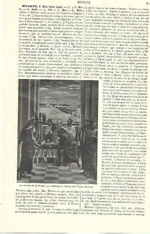 LAMINA ESPASA 39865: La muerte de la Virgen, por Mantegna