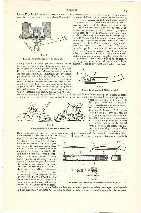 LAMINA ESPASA 39863: Muelle de espiral y de alza