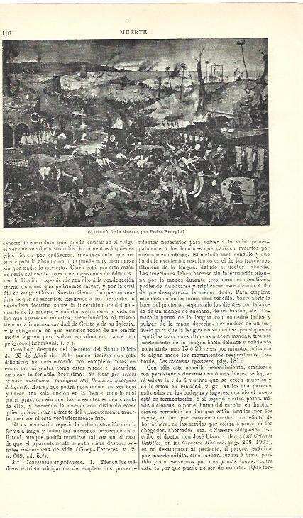 LAMINA ESPASA 39870: El triunfo de la muerte, por Brueghel