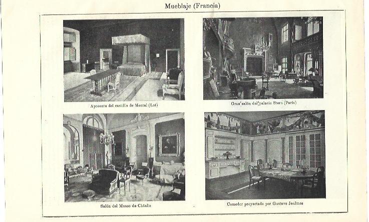 LAMINA ESPASA 39845: Muebles de Francia