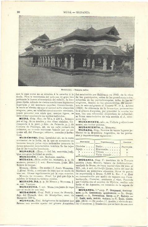 LAMINA ESPASA 39842: Templo yaino de Mudabidri, India