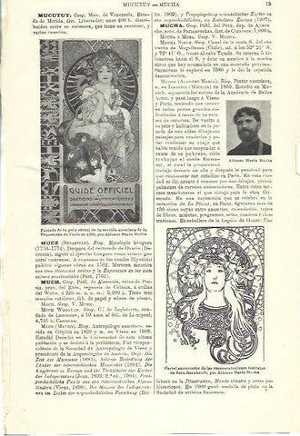 LAMINA ESPASA 39840: Portada de la guia de la Exposicion de Paris de 1900