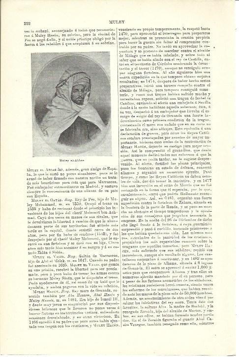 LAMINA ESPASA 39903: Muley el-Abbas