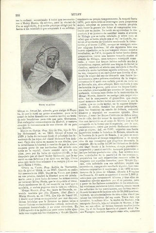LAMINA ESPASA 39903: Muley el-Abbas