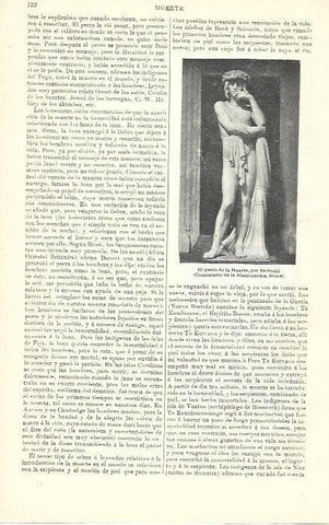 LAMINA ESPASA 39874: El gesto de la muerte, por Sarrochi