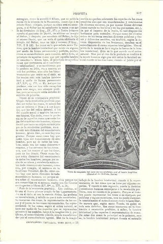 LAMINA ESPASA 39792: Fragmento del Coro de los Profetas de la Catedral de Oviedo