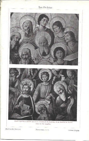 LAMINA ESPASA 39791: Fresco de los Profetas de la Catedral de Oviedo