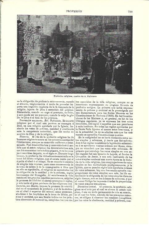 LAMINA ESPASA 39789: Procesion religiosa, por Fellmann
