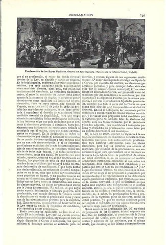 LAMINA ESPASA 39783: Proclamacion de los Reyes Catolicos, por Jose Garnelo