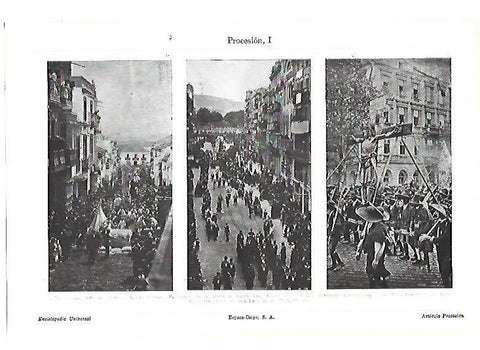 LAMINA ESPASA 39772: Procesion del Corpus