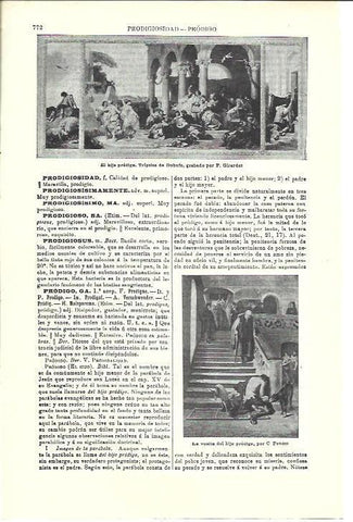 LAMINA ESPASA 39785: El hijo prodigo, por Girardo