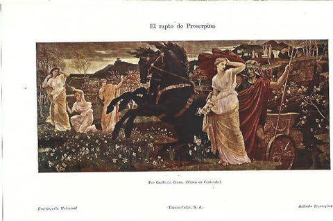 LAMINA ESPASA 39804: El rapto de Proserpina, por Crane