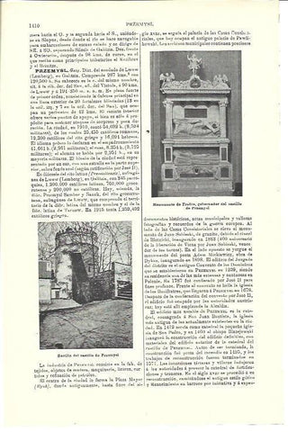 LAMINA ESPASA 39826: Bastion del castillo de Przemysl