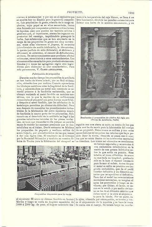LAMINA ESPASA 39823: Bombardas y proyectiles de piedra del siglo XVI