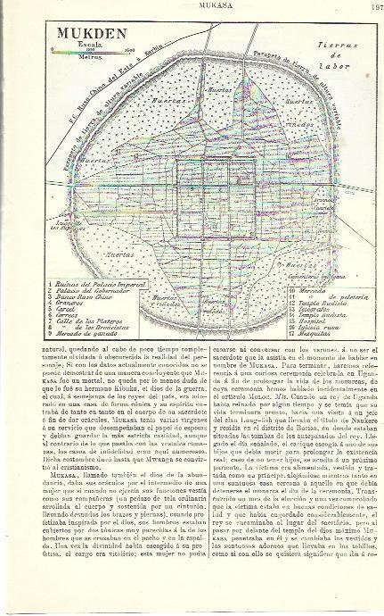 LAMINA ESPASA 40318: Plano de Mukden, China