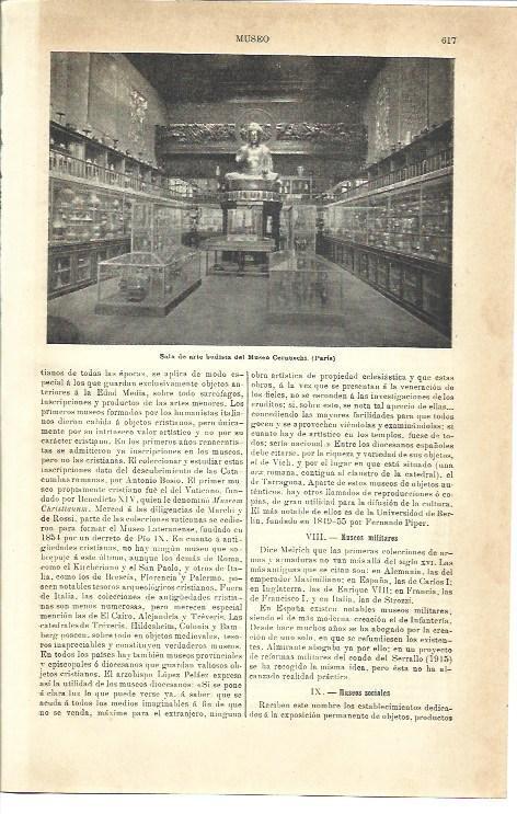 LAMINA ESPASA 40008: Sala de arte budista del Museo Cernuschi de Paris