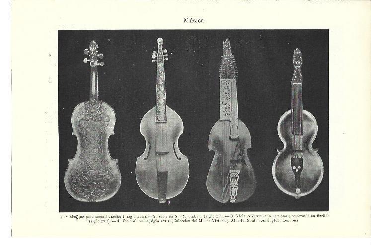 LAMINA ESPASA 40035: violines y violas