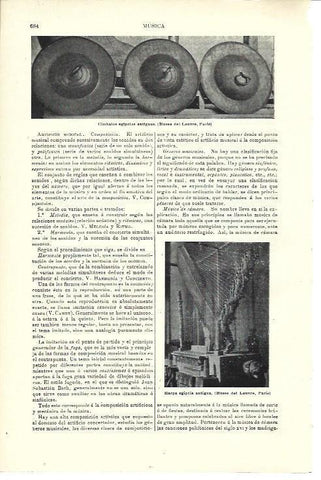 LAMINA ESPASA 40017: Cimbalos egipcios antiguos