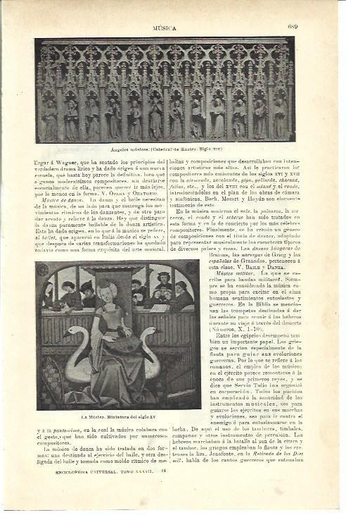 LAMINA ESPASA 40021: Angeles musicos en la Catedral de Exeter