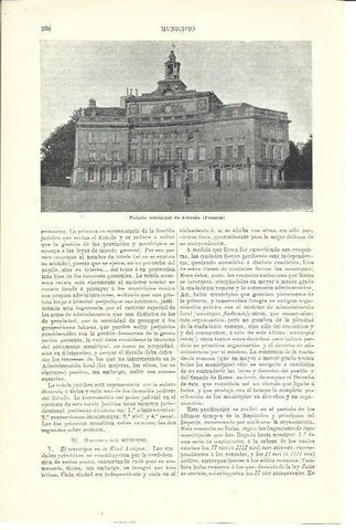LAMINA ESPASA 39917: Palacio Municipal de Alenzon, Francia