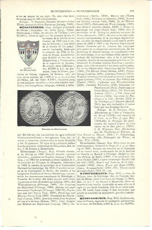 LAMINA ESPASA 39942: Monedas y escudo de Munsterberg, Alemania