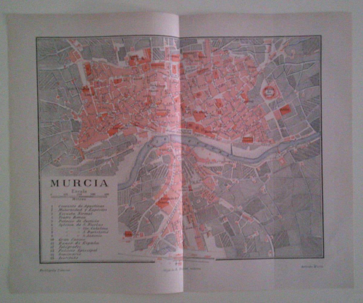 LAMINA ESPASA 39964: Plano de Murcia