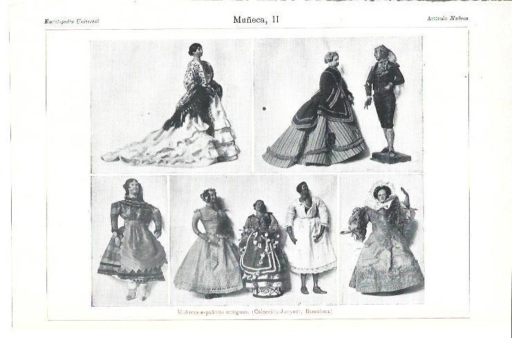 LAMINA ESPASA 39945: Muñecas de la Colección Junyent de Barcelona