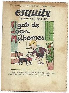 VARIOS 6970: El gat de Joan Milhomes