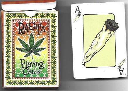 VARIOS 6995: Rasta playing cards