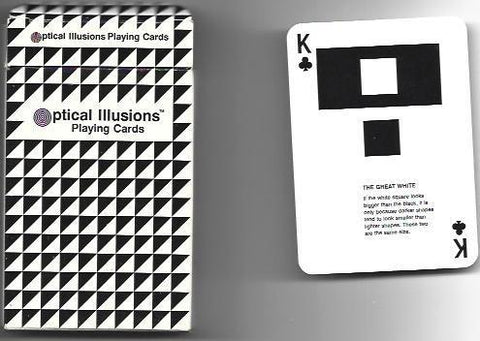 VARIOS 6996: Optical Illusions playing cards