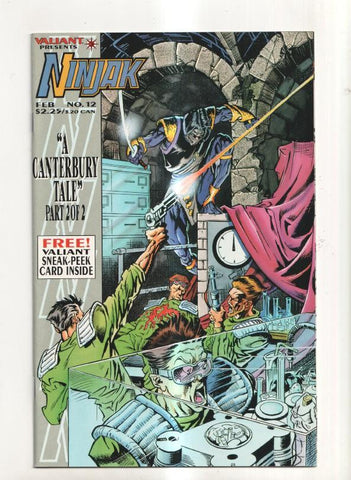 Valiant presents: NINJAK numero 12