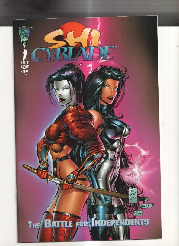 Image Comics: Shi/Cyblade: The Battle for Independents  numero 1 (segunda version portada)
