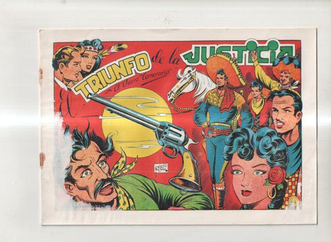 Facsimil: El charro temerario numero 44: El triunfo de la justicia (fin de la coleccion)