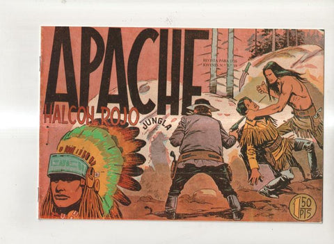 Facsimil: Apache primera serie numero 13: Halcon rojo