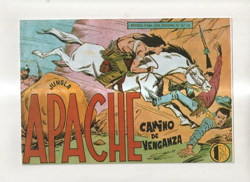 Facsimil: Apache primera serie numero 19: Camino de venganza