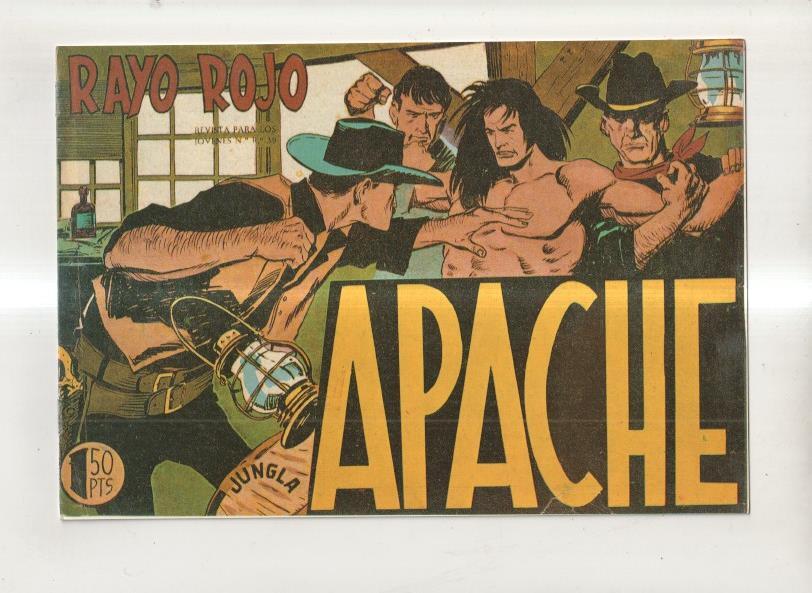Facsimil: Apache primera serie numero 18: Rayo rojo