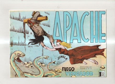 Facsimil: Apache primera serie numero 51: Fuego vengador