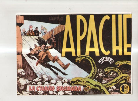 Facsimil: Apache primera serie numero 50: La ciudad sagrada