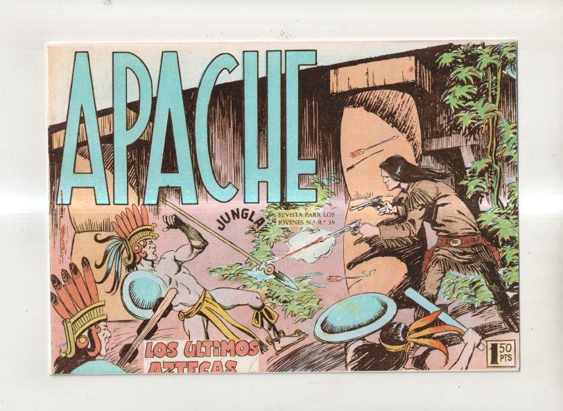 Facsimil: Apache primera serie numero 49: Los ultimos aztecas