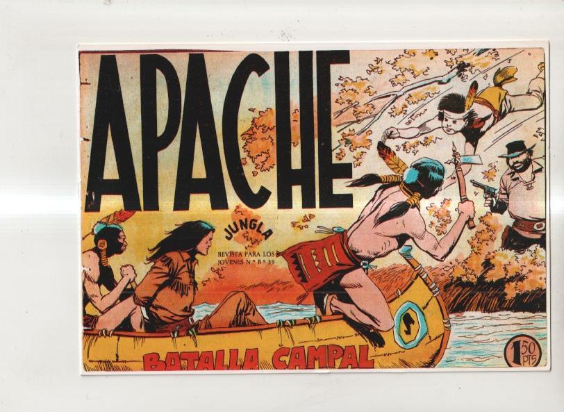 Facsimil: Apache primera serie numero 47: Batalla campal
