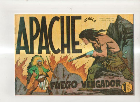 Facsimil: Apache primera serie numero 17: Fuego vengador