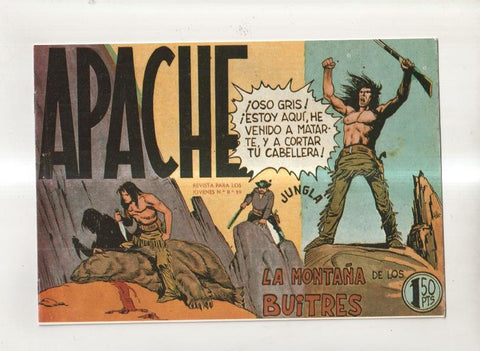 Facsimil: Apache primera serie numero 16: La montaña de los buitres