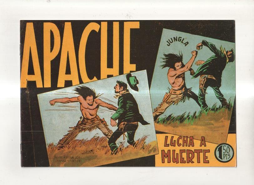 Facsimil: Apache primera serie numero 15: Lucha a muerte